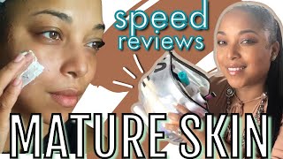✅ RECOMMENDS & REJECTS 🙅🏽‍♀️ for MATURE SKIN // QUICK REVIEWS for skincare makeup body | Empties #49