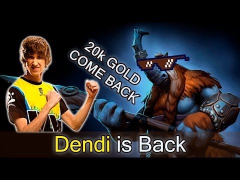 Dota 2 Dendi Magnus 20,000 Gold Come Back — Shanghai Major