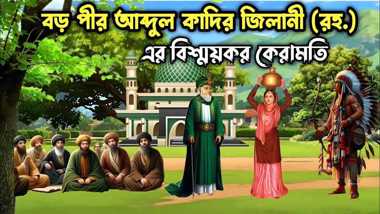 বড় পীর হযরত আব্দুল কাদির জিলানী (রহ:) এর কেরামতি | ইসলামিক কাহিনী | Islamic Story Bangla | মানব জীবন