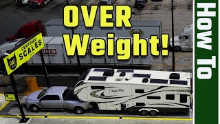 5th Wheel Towing, How to Weigh and Why it