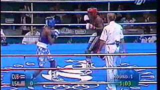 Floyd Mayweather Jr (USA)  vs Lorenzo Aragon (CUBA) Pt.1\2