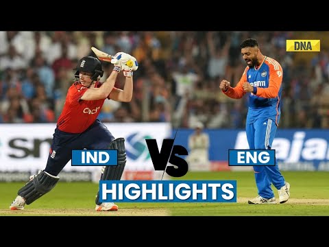 India vs England Highlights 4th T20: Rana Helps IND Win By 15 Runs | Ind vs Eng Highlights 4th T20