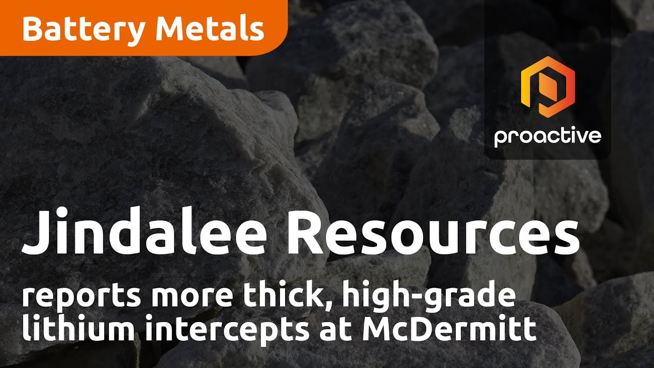 Jindalee Resources reports more thick, high-grade lithium intercepts at McDermitt