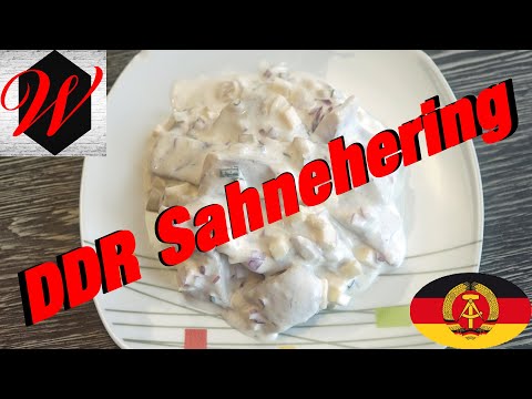 Leckeres und einfaches DDR-Sahnehering-Rezept!