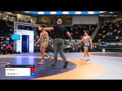 74 Kg Consolation Andrew Torres Firestorm Wrestling Club Vs Rick Durso Pennsylvania RTC