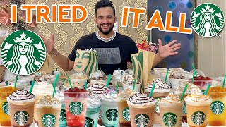 I ORDERED the entire STARBUCKS menu !! *TOO EXPENSIVE*