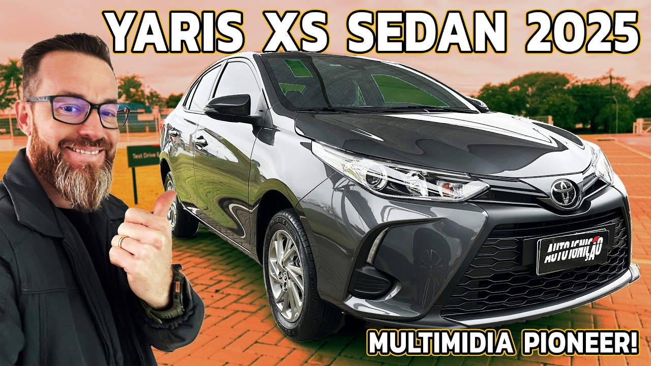 YARIS XS 2025  - Sedan Com Bom Espaço e Preço Competitivo!