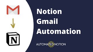 Notion Gmail Automation with Zapier