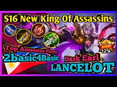 Lancelot New King of Assassins | Top Global Lancelot by 2basic4Basic ~ Mobile Legends