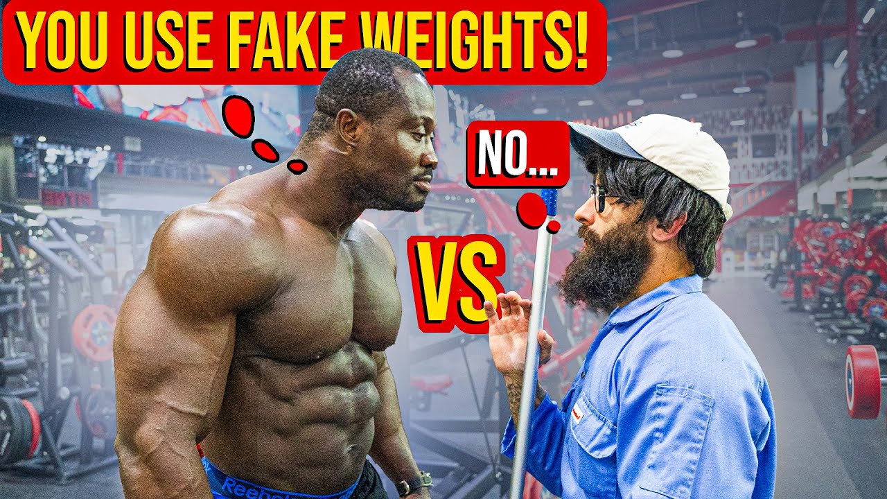 BODYBUILDER VS CLEANER  | Anatoly GYM PRANK #31