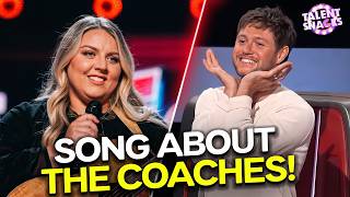 Every Coach Gave Her A Standing Ovation...For A Song She Wrote About Them | The Voice