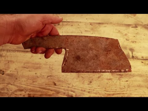 Cleaver Restoration - Kitchen Cleaver Knife
