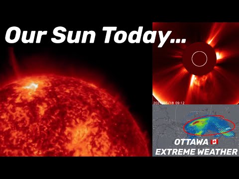 HUGE Plasma Filament RIPS OFF The Sun‼️ Extreme Weather EVENT‼️