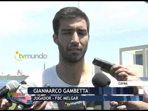 Gianmarco Gambetta llegó a FBC Melgar - Tvmundo Deportes 2014