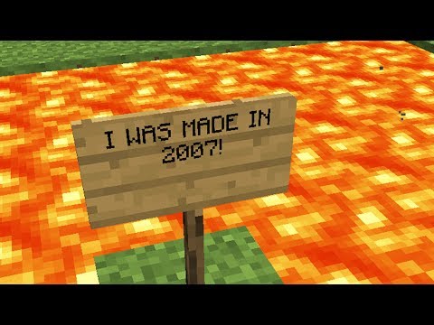 WORLD'S OLDEST MiNECRAFT MULTIPLAYER MAP!