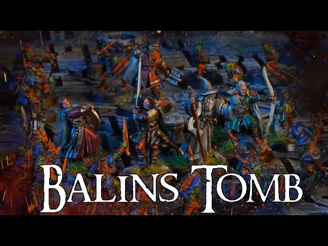 Balins Tomb Battle Report! ~ Middle Earth SBG