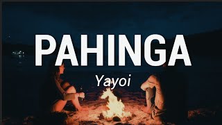 Yayoi Corpuz - Pahinga (Lyrics)