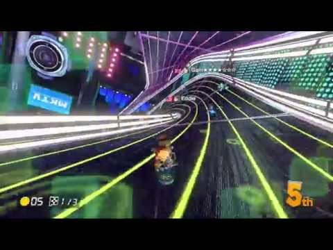 Mario Kart 8 Multiplayer (Match #59): Electrodome [1080 HD]