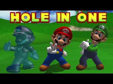 All Characters Hole in One Animations - Mario Golf: Toadstool Tour