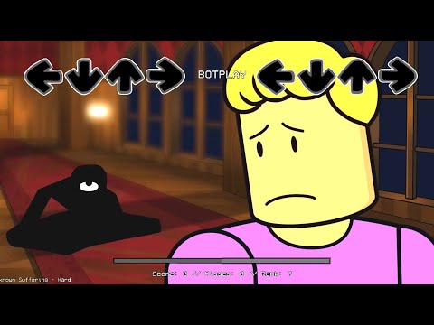 FNF Roblox Doors: ORIGIN Sad Story in Friday Night Funkin' be like...