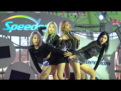 로즈핑거Rose Finger   ‘Go Away’ 4k Real Fan Cam 181209@광명 스피돔