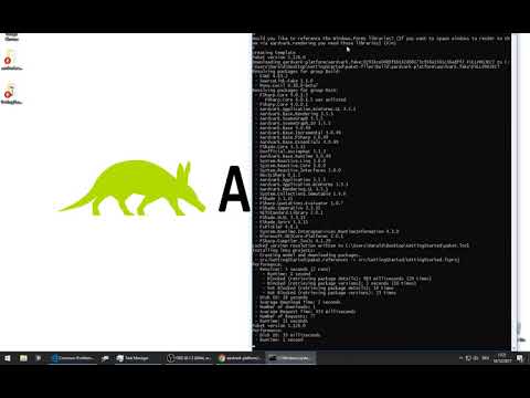 Aardvark Rendering - Set up a new project