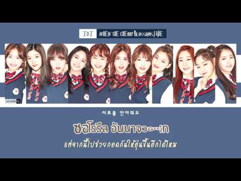 [THAISUB] I.O.I(아이오아이) - When The Cherry Blossoms Fade(벚꽃이 지면) l newkkn