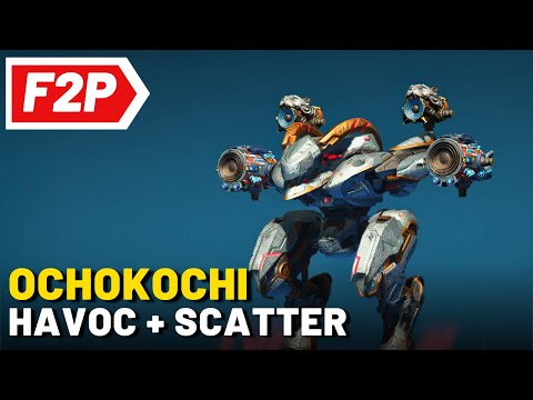 War Robots: Ochokochi Havoc Scatter - Free to Play Gameplay (No Commentary) WR F2P