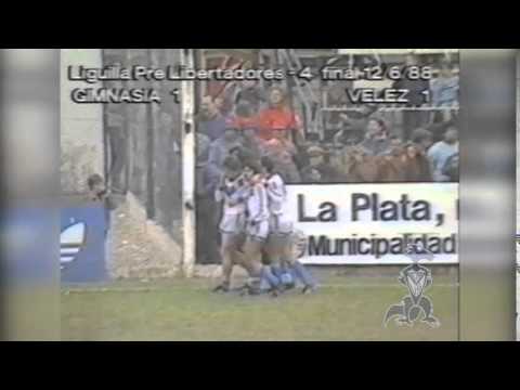 GOL | Gimnasia 1 Vs Velez 1 | PreLibertadores 88 | GARCIA