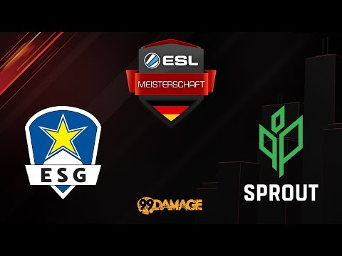 CS:GO - EURONICS Gaming vs. Sprout - ESL Sommermeisterschaft 2018 - Tag 1 - Dust2