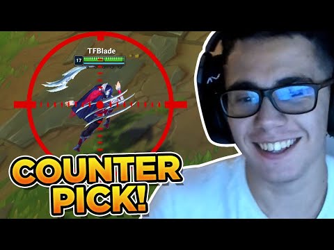 HE TRIED TO COUNTER PICK MY IRELIA! (FAIL)