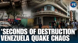 "I LOST EVERYTHING" | Caracas Residents Describe Horror After Twin Earthquakes| VENEZUELA QUAKE