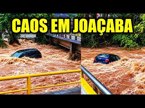 🔴ENCHENTE EM JOAÇABA/SC: RIO DO TIGRE TRANSBORDOU INUNDANDO PARTE DA CIDADE (11/09/26)