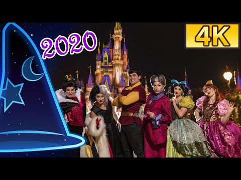 *4K* [Highlights] Disney Villains After Hours 2020 | Magic Kingdom Park