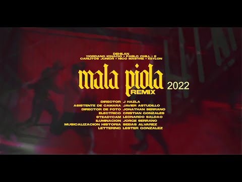 Cris MJ. ft. Pablo Chill-E y mas - Mala Piola Remix 2022 (Video Oficial)