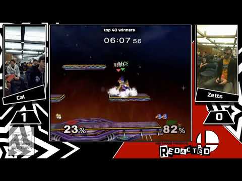 KSU Smash Presents: REDACTED - Cal (Fox) vs. Zetts (Falco) - Winner's Top 24