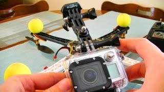 How To Mount A GoPro On A Storm Drone Flying Platform - INVERTED