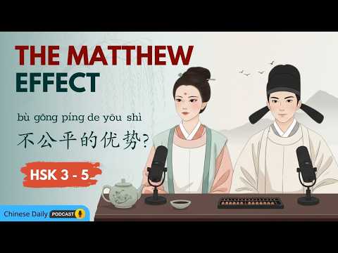 HSK 3-5| Feel Stuck? The Matthew Effect (马太效应) | CHINESE DAILY PODCAST