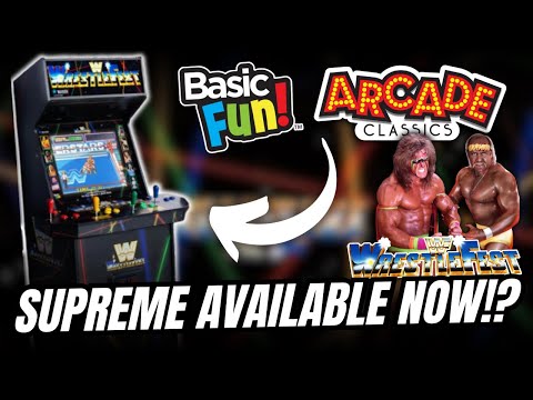 Basic Fun Arcade Classics WWE Wrestlefest Supreme Available Now?