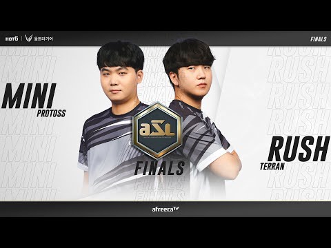 [ENG] ASL S12 Final Match (Mini vs Rush) - ASL English (StarCastTV English)