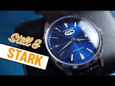 Die unterschätzte Automatik mit Stil! Ganz einfach, leise aber richtig gut - Citizen H8390-20LC