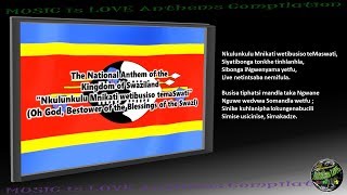 Swaziland National Anthem &quot;Nkulunkulu Mnikati wetibusiso temaSwati&quot; INSTRUMENTAL with lyrics
