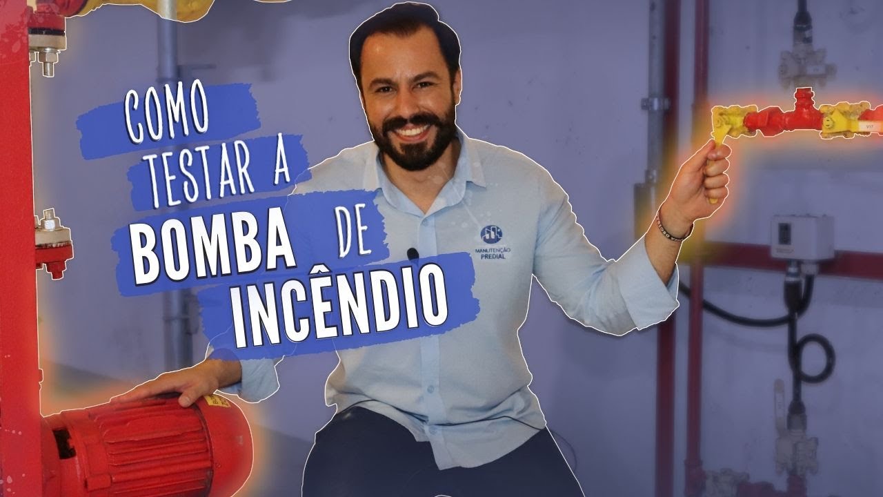 Como testar a bomba de incêndio do prédio