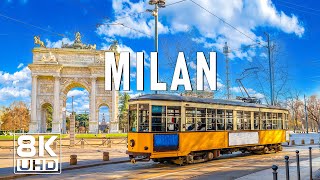 Milan 8K UHD – Explore Milan’s Iconic Fashion Districts, Art Galleries, and Historic Landmarks