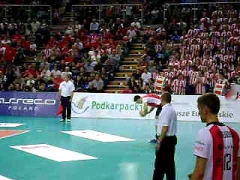 Asseco Resovia Rzeszów - Fart Kielce 1 set (25:18)