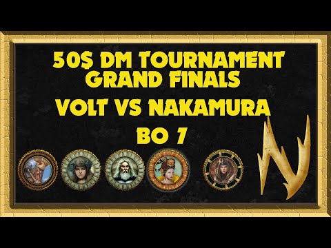 Grand Finals - Volt vs Nakamura BO 7 - 50$ Age of Mythology Deathmatch Tournament (April 2020)
