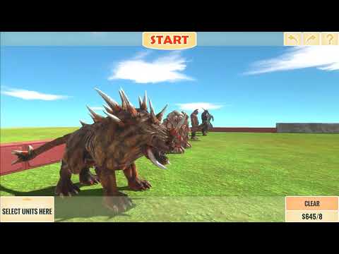 Infernals vs Carnivore -cartoon|animal battle | Arbs game