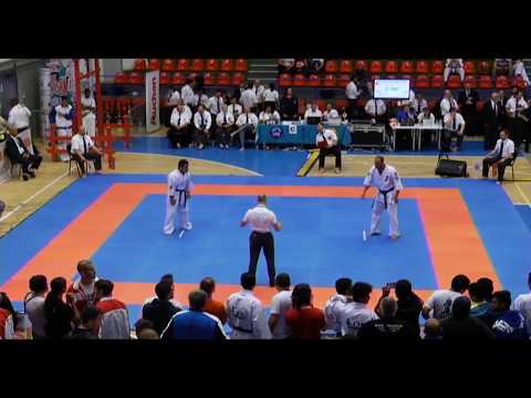 5º Karate IFK World Championship - Jeovaldo Barreto (Brasil) X Jamal Aboudakri (Iran)