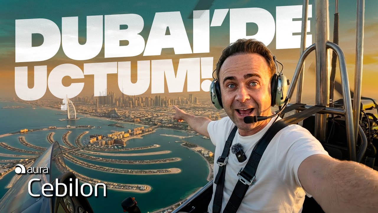 I Flew in Dubai - It Was My First Time Riding in This Flying Vehicle!!!