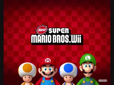New Super Mario Bros Wii Music - Koopa Kid Castle.